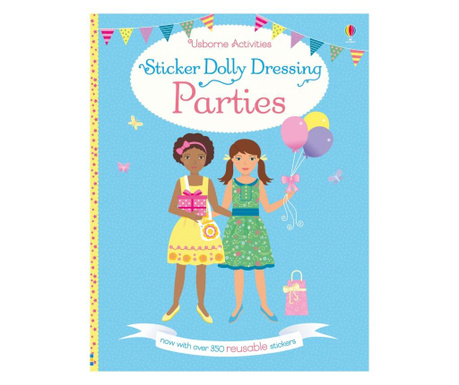 Sticker dolly dressing parties