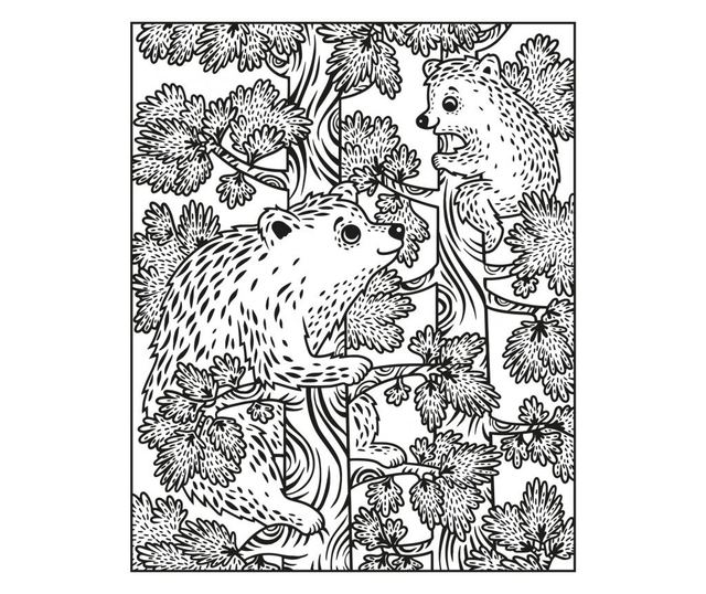 Woodland magic painting