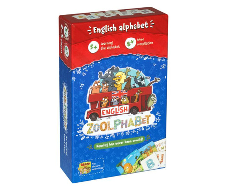 Zoolphabet - joc educativ invatam alfabetul limbii engleze