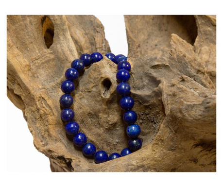 Lapis lazuli féldrágakő női karkötő