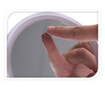 Oglinda cosmetica cu led Dim H 27cm x Diam 16.5 cm , polistiren, cablu USB 50 cm inclus