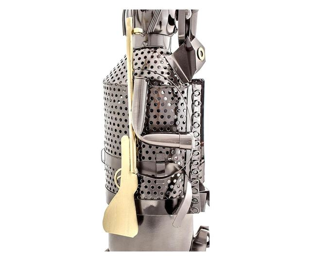 Suport pentru sticla vin din metal vanator h32cm Nago, 2021, Metal, 12x32