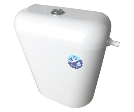Rezervor WC semiinaltime izolat Ideal Alb 781 2 viteze  37 x 39 cm