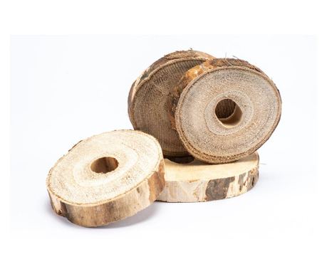 Pachet rondele, 50 buc, pentru perete din lemn de paulownia folosite la decoratiuni interioare sau exterioare cu diametru variab