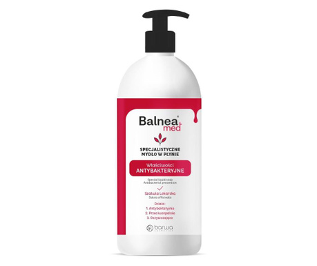 Sapun lichid antibacterian Balnea Med, Barwa, 500 ml
