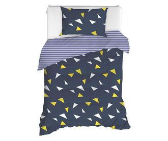 Set de pat Single Ranforce Enlora Home, Lexa, bumbac, multicolor