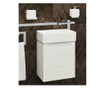 Комплект sarah, за баня, долен и горен шкаф, водоустойчиви, влагоустойчиви, pvc18СМ Sarah