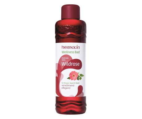 Aromaterapie baie, cu trandafir salbatic, Herbacin, 1000 ml