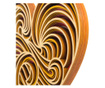 Tablou multistrat mandala Lassero inima 03, lemn, 3D, 39x35cm