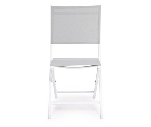 Składane krzesło zewnętrzne Elin White