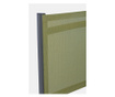 Scaun pliabil de exterior Bizzotto, Elin Charcoal, gri carbune/verde, 57x47x88 cm