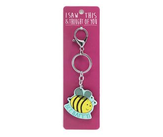 Breloc cu mesaj - Bee Happy