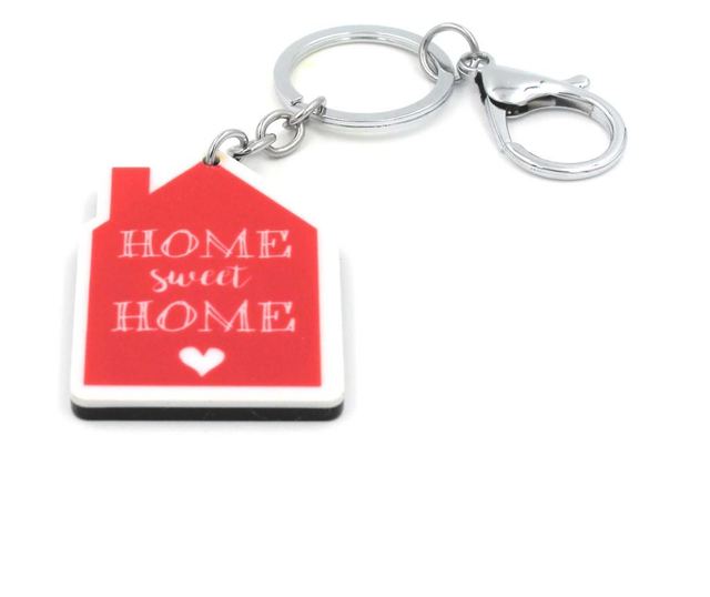 Breloc cu mesaj - Home Sweet Home