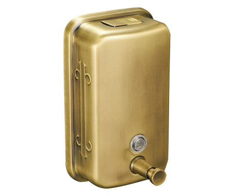 Dispenser sapun lichid bronz antichizat capacitate 800ml TRENDY S 1X5