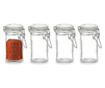 Set recipiente Zeller, Sticlabr/Materials of the handles: br/Materials of the lid: , ⌀4.5 cm