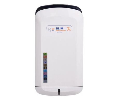 Uscator maini, TRENDY S, senzor JetSlim, 1800W, alb, filtru hepa