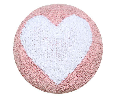 Heart Pink Díszpárna 30x30 cm