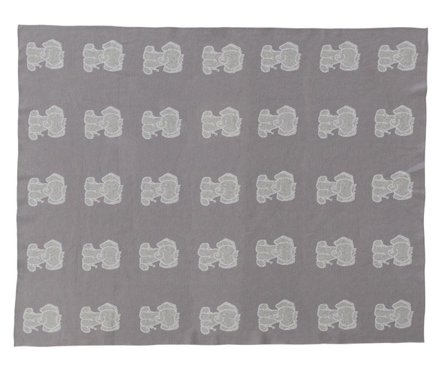 Elephant Grey Gyerek takaró 90x120 cm