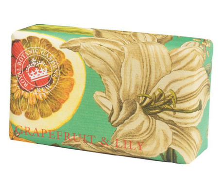 Луксозен растителен сапун english soap company kew Грейпфрут и Лилия, 240 гр  no