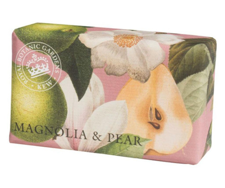 Луксозен растителен сапун english soap company kew Магнолия и Круша, 240 гр  no