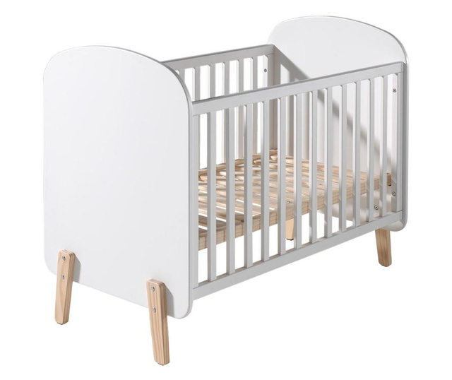 Posteljica za dojenčka Kiddy White 60x120 cm