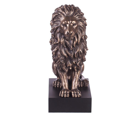 Статуетка Лъв на постамент  16x9,5x22,5 см
