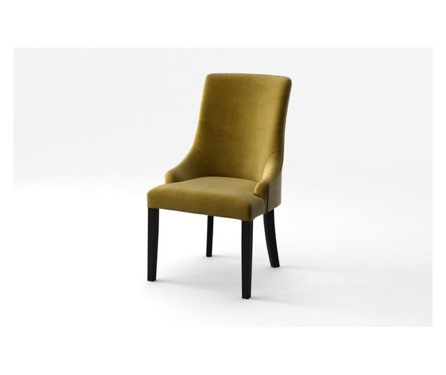 Set 4 scaune Guy Laroche Home, Privilege Olive Green, verde oliv