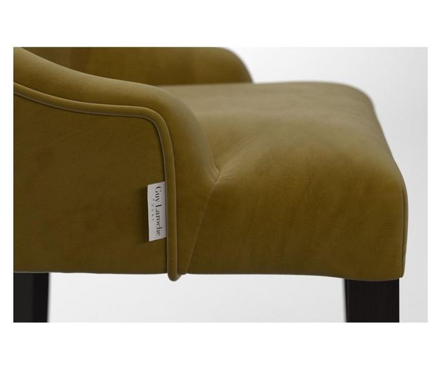 Set 4 scaune Guy Laroche Home, Privilege Olive Green, verde oliv