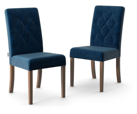 Set 2 stolice Alepine Navy Blue