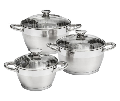Set oale inox, 6 piese, AMBITION Noble