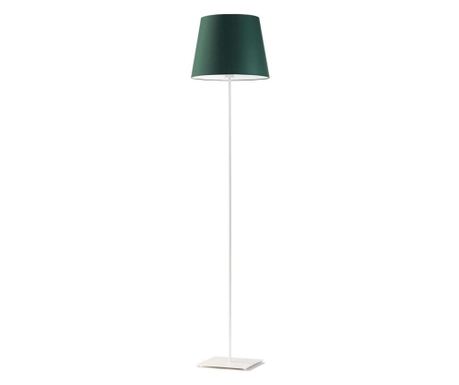 Lampă de Podea Metalică PALERMO Alb Verde Sticlă