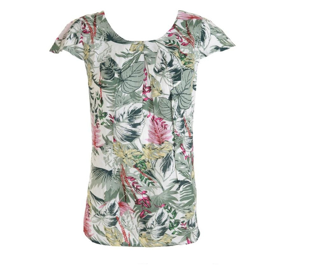 Ženska majica s kratkimi rokavi Exotic Jungle Print univerzalna velikost