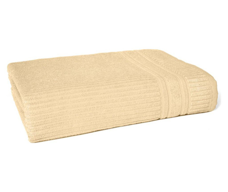 Ręcznik kąpielowy Stripe Latte 100x150 cm