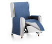 Dvostrana navlaka za fotelju Practical Blue&Grey 55x80x220 cm