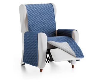 Dvostrana navlaka za fotelju Practical Blue&Grey 55x80x220 cm