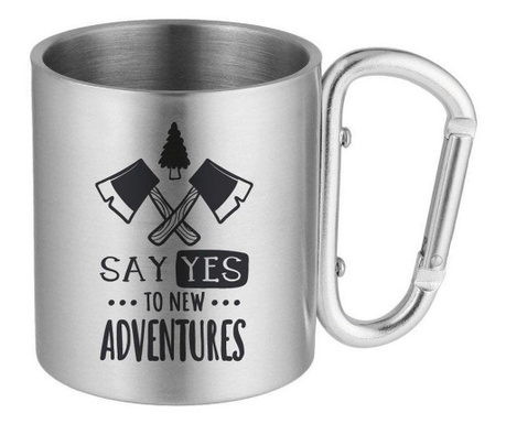 Cana cu Carabiniera activitati outdoor, sport, drumetie, camping - Say Yes to Adventures