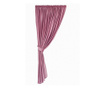 Draperie  din catifea,  roz , cu rejansa, uni , opaca, 200x250