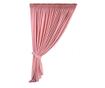 Draperie roz pudra, opaca, cu rejansa, 200x250, poliester