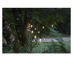 Ghirlanda luminoasa pentru exterior Best Season, 10 lights LED, carcasa: plastic, LED, negru, 360x5x30 cm