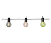 Ghirlanda luminoasa Best Season, Fiesta 10 multi bulbs, plastic, LED, multicolor, 360x5x10 cm