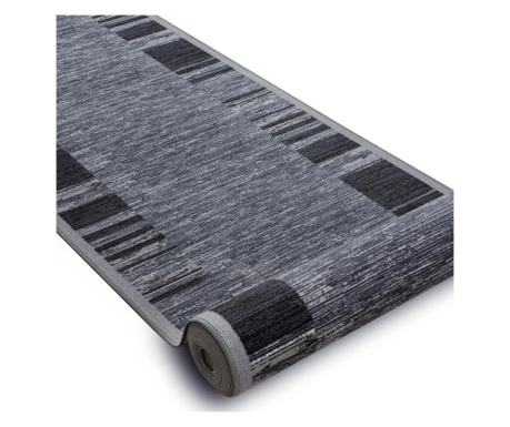 Csúszásgátló futó szőnyeg  ADAGIO szürke 57x480 cm 57x480 cm