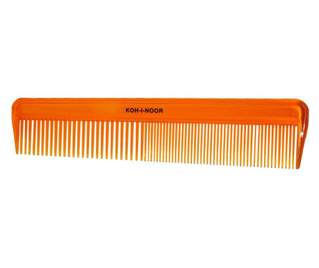 Pieptene portocaliu mixt 19 x 4 cm, Koh-I-Noor, 7133A