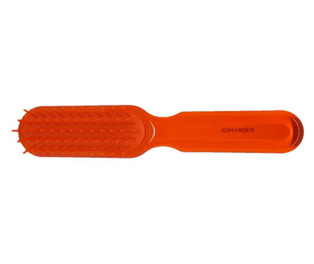Perie pneumatica, peri plastic, portocaliu, "Karamelle", 20.5 x 4 cm, Koh-I-Noor, 7115A
