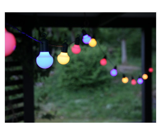 Светеща гирлянда за екстериор Party Ball Multicolor 570 cm