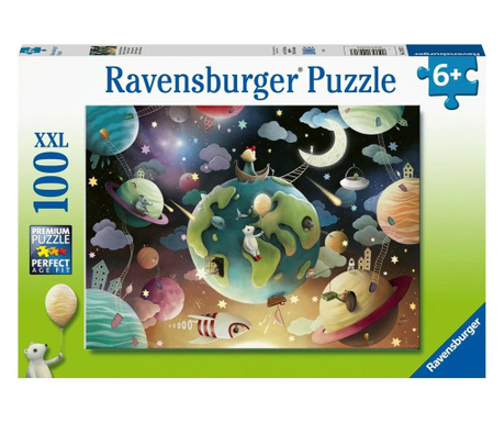 Puzzle planete 100 piese Ravensburger