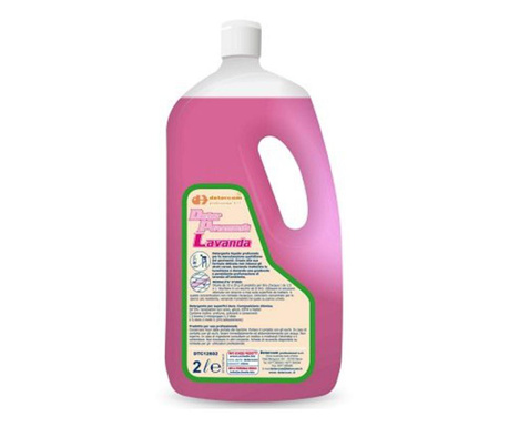 Detergent DETER PAVIMENTI LAVANDA, pentru pardoseli, cu parfum de lavanda, concentrat, 2 l