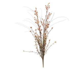 Buchet artificial crengute fructe, maro, 54x5 cm
