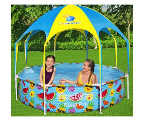 Bestway Acl Pro gyermek kerti medence, UV vdelemmel, 244x51 cm