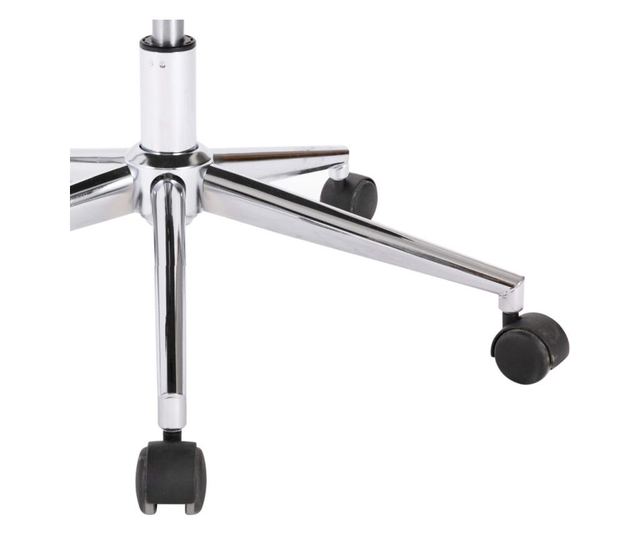 Okretna kuhinjska stolica, 4 kom., smeđa, ekološka koža