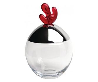 Кутия за бисквити, бонбони, модел ALESSI-OVO-363087.